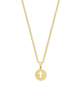 Ketting met open kruishanger