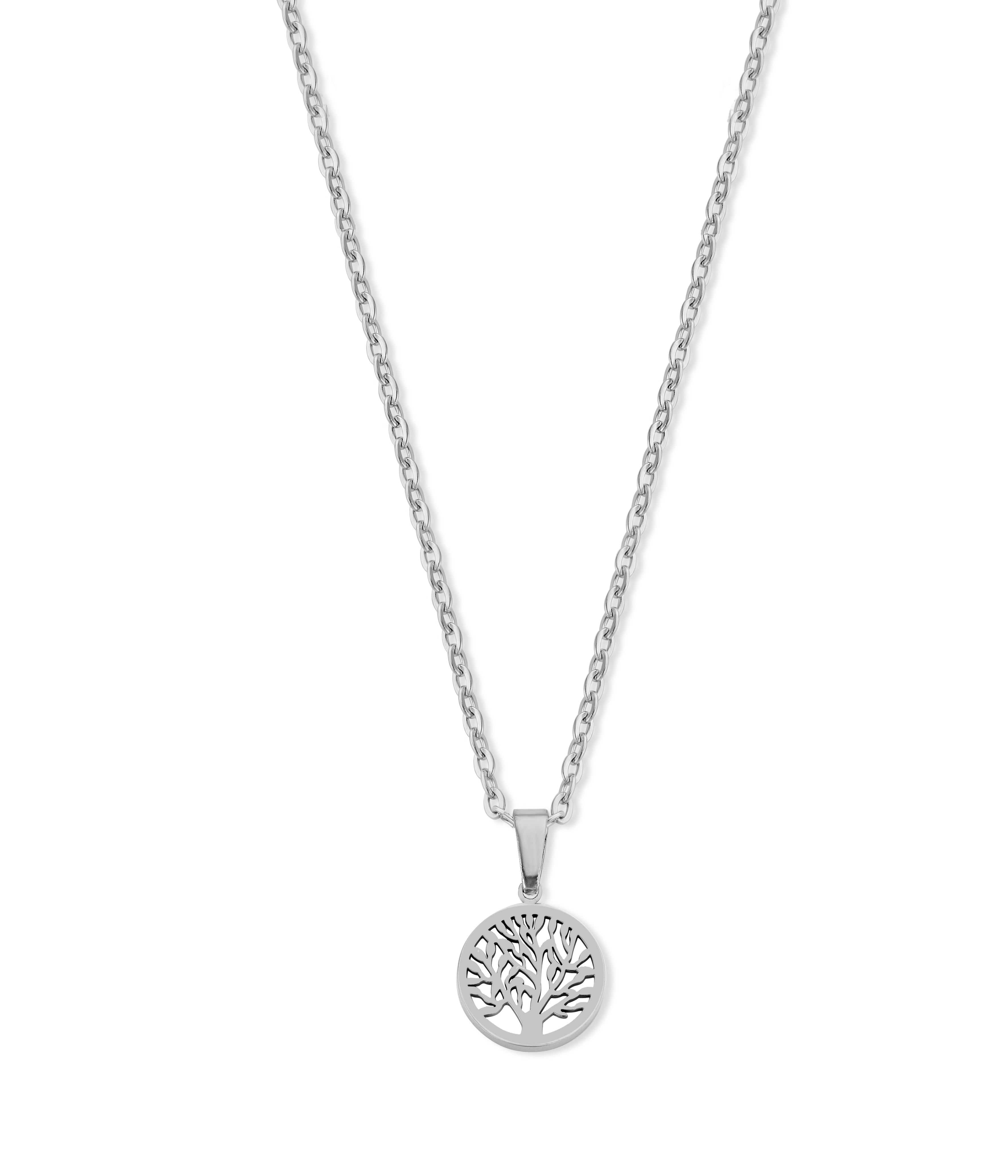 Ketting met levensboom bedel