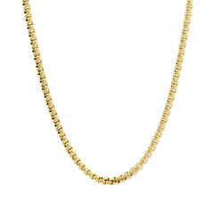 Small Rounded Box Chain Necklace