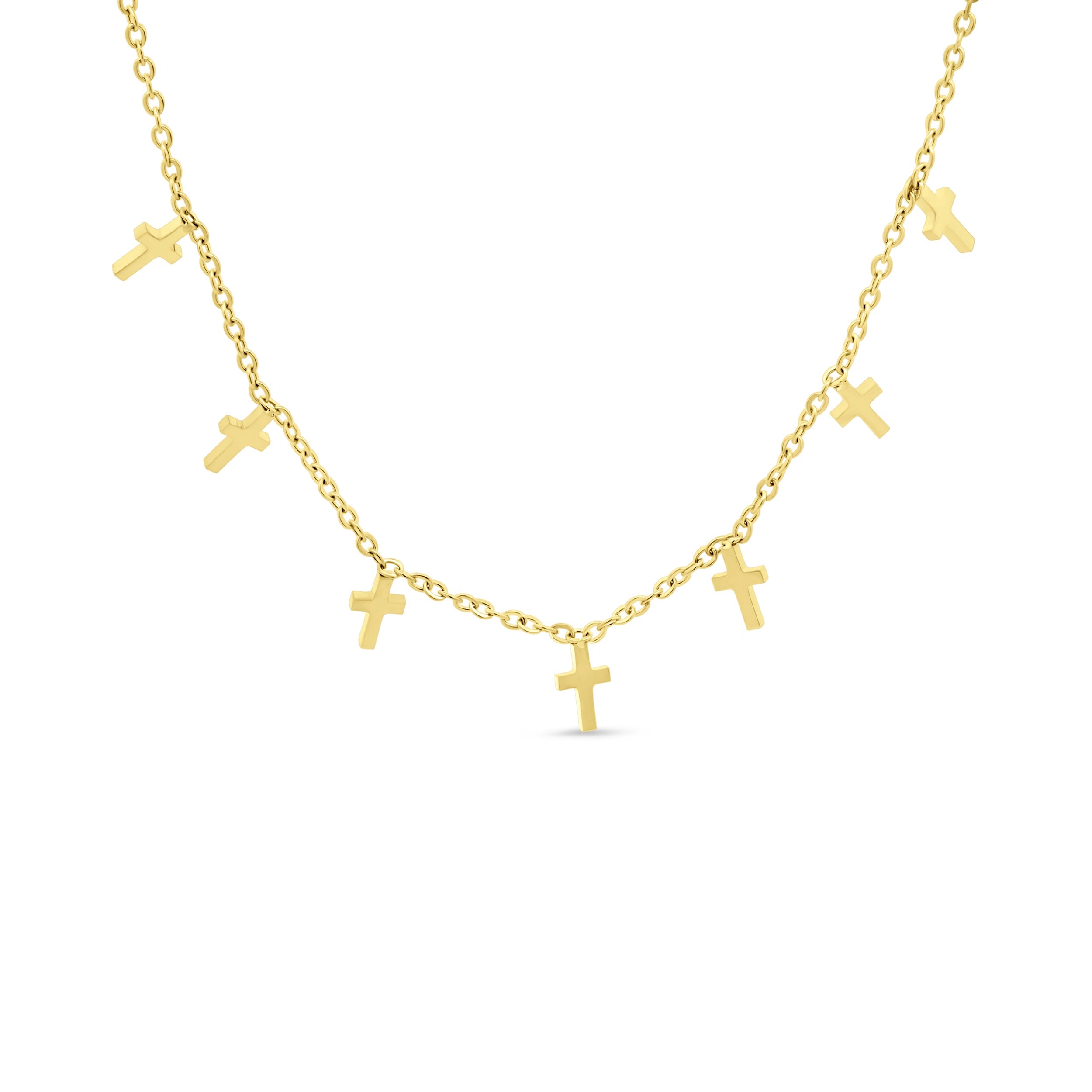 Ketting met kruisjes