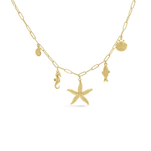 Ocean Treasures Charm Necklace