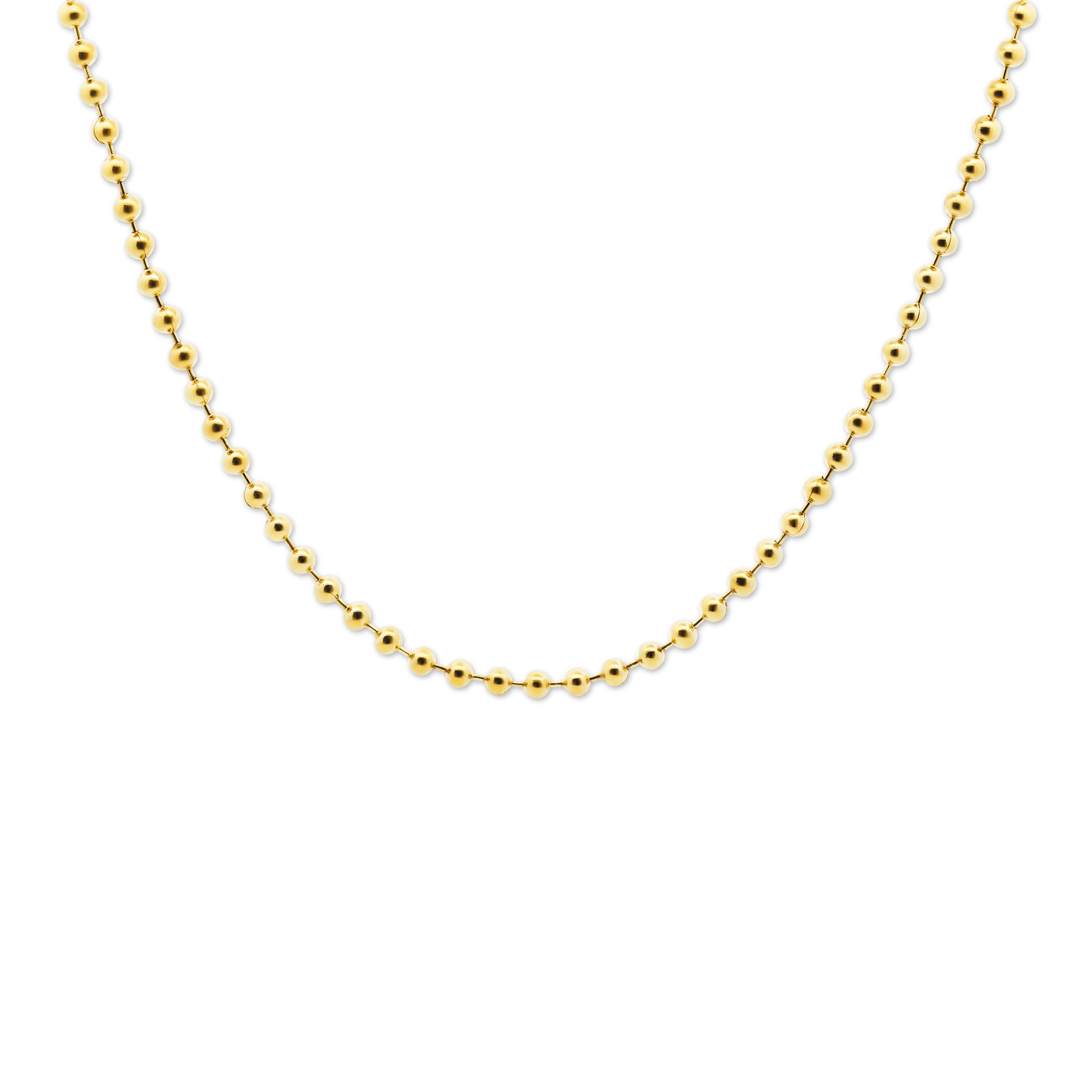 Gold Ball Necklaces