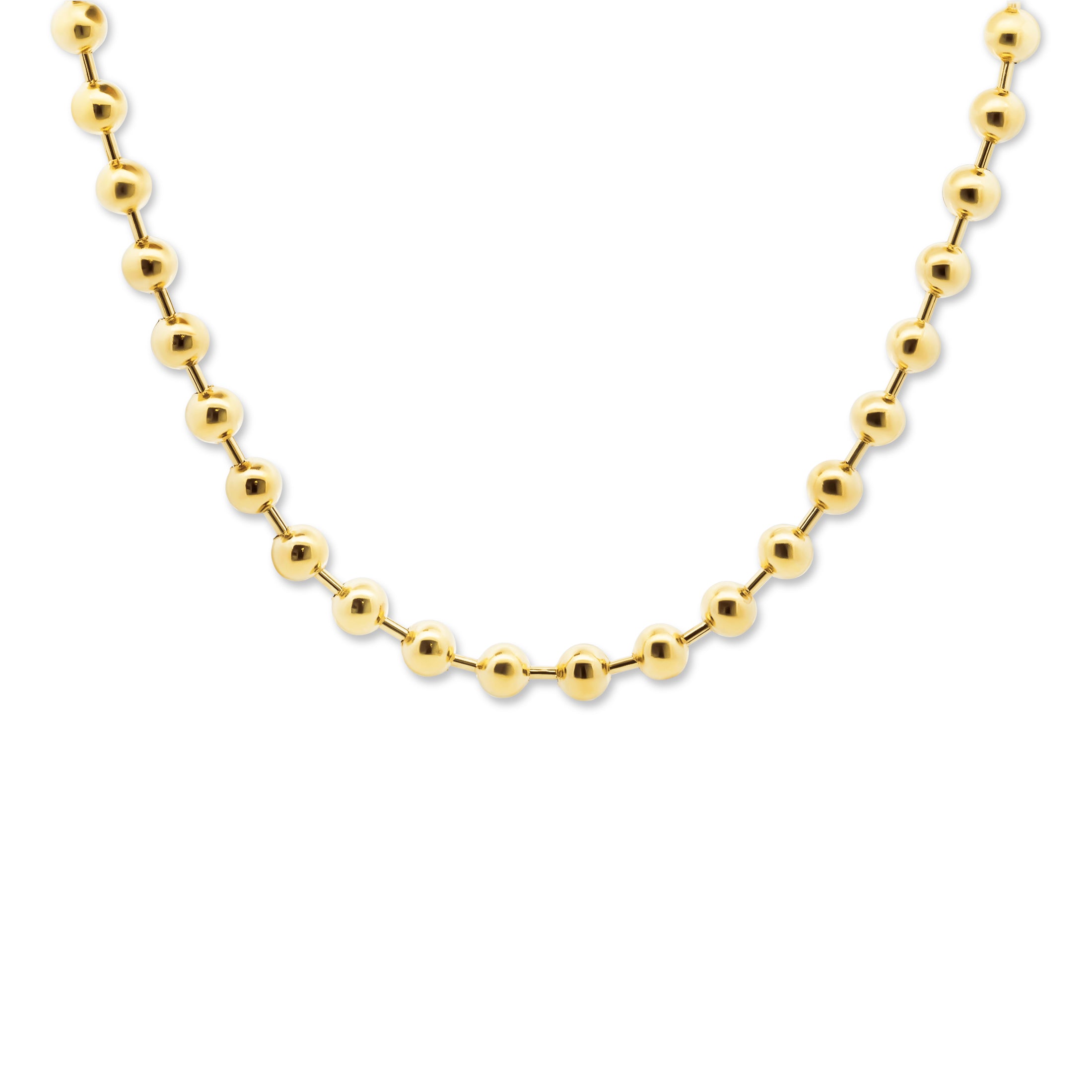 Gold Ball Necklaces